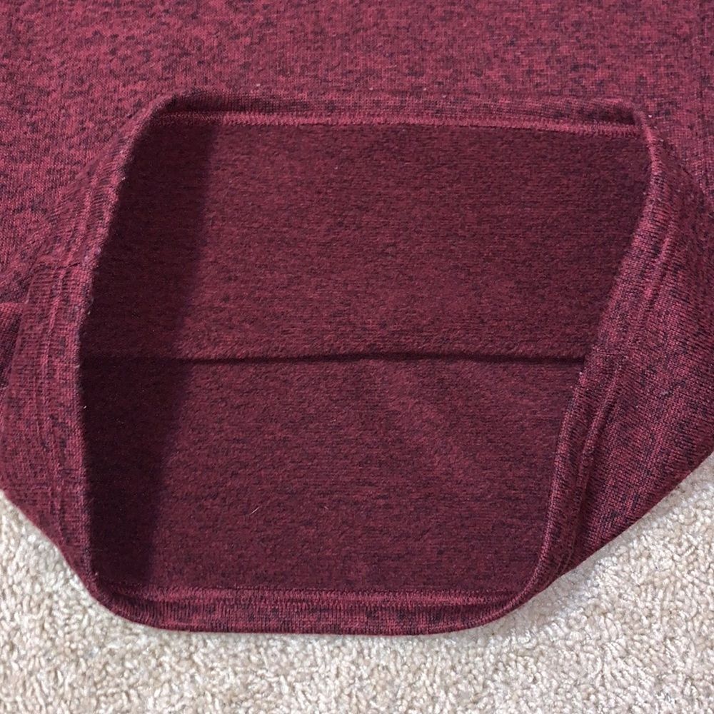 Men’s Urban Pipeline Maroon Fleece Half Zip Sweater Size Small - Picture 8 of 10